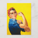 Pesquisar por rosie the riveter cartoes postais Propaganda