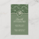 Pesquisar por laço elegante cartao de visita Monograma