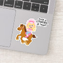 Pesquisar por cavalo ocidental adesivos Rosa
