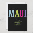 Pesquisar por maui convites Tropical