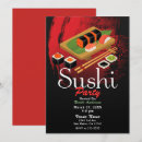 Pesquisar por sushi party convites Asiático