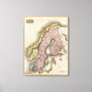 Pesquisar por mapa noruega de artes pósteres Gravado