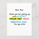 Pesquisar por irmã mais velha cartoes Para ela