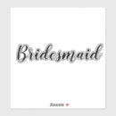 Pesquisar por bridesmaid adesivos Dama de honra