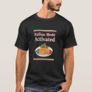 Pesquisar por culinária italiana camisetas Italiano