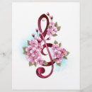 Pesquisar por notas musicais flyers Música