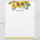 Pesquisar por girassóis papel timbrado Floral