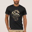 Pesquisar por dragão dourado camisetas Preto