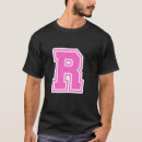 Pesquisar por letra r monograma camisetas Rosa