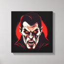 Pesquisar por vampiros impressão de canvas Preto