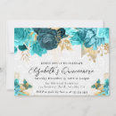 Pesquisar por teal quinceanera convites Rosas