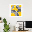 Pesquisar por círculos abstratos pôsteres pósteres Amarelo