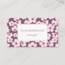Pesquisar por design floral do vintage cartao de visita Retro