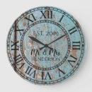 Pesquisar por madeira envelhecida relogios de parede Rústico