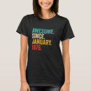 Pesquisar por 47 anos velho camisetas Janeiro