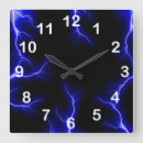 Pesquisar por relâmpago relogios de parede Tempestade