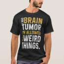 Pesquisar por tumor cerebral camisetas Fita