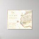 Pesquisar por mapas impressão impressão de canvas Col