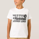 Pesquisar por 6o camisetas Criança de 6 anos