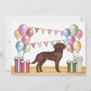 Pesquisar por cachorro labrador aniversário convites Fofo