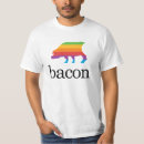 Pesquisar por paródia do bacon camisetas Porco