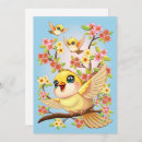 Pesquisar por pássaro bonito convites Para crianças