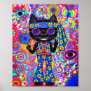 Pesquisar por gato com óculos de sol pôsteres pósteres Fofo