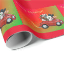 Pesquisar por carros vintage papel de presente Feriado