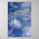 Pesquisar por céu azul pósteres Branco
