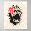 Pesquisar por caveira pôsteres pósteres Rosa