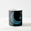 Pesquisar por lua crescente estrelas canecas Azul