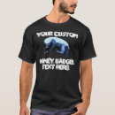 Pesquisar por texugo camisetas Engraçado