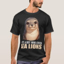 Pesquisar por leão marinho camisetas Vida marinha