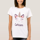 Pesquisar por gato do unicórnio camisetas Caticorn