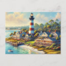 Pesquisar por cartões com farol postais cartoes postais Aquarela