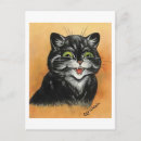 Pesquisar por louis wain cartoes postais Cat