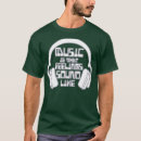 Pesquisar por meu pai é um dj camisetas Música