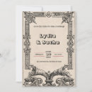 Pesquisar por papel antigo casamento convites De