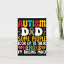 Pesquisar por consciência do autismo cartoes Pai de autismo