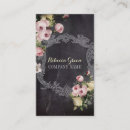 Pesquisar por flores do vintage cartao de visita Cliente