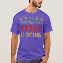 Pesquisar por máquina pinball camisetas Partido