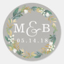 Pesquisar por monograma casamento adesivos Bonito