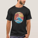 Pesquisar por onda japonesa camisetas Fuji