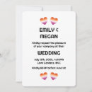 Pesquisar por lésbica casamento convites Minimalista