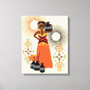 Pesquisar por vintage inspirado impressão de canvas Retrô