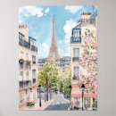 Pesquisar por pinturas de paris pôsteres pósteres Ilustração