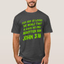 Pesquisar por john 3 16 masculinas camisetas Deus