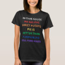 Pesquisar por batatas doces camisetas Para ela