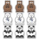 Pesquisar por cartoon bear adesivos Panda