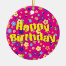 Pesquisar por feliz aniversario ornamentos Para ela